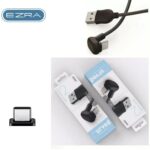 Καλώδιο δεδομένων USB σε Type-C  μαύρο DC12 EZRA 450151 EZRA