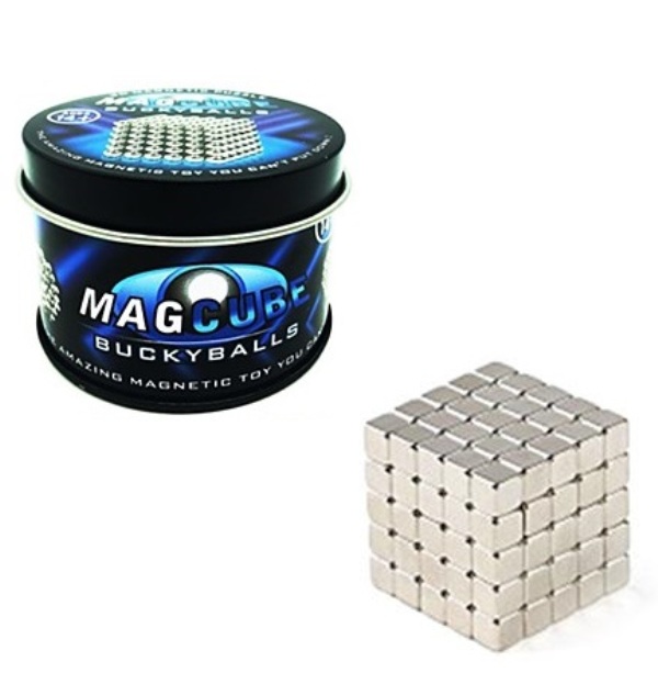 MAGNETIC_CUBE_pcnz-ao Μίνι μαγνητικοί κύβοι κατασκευών 125 τεμάχια MAGCUBE 9005 OEM - Image 1