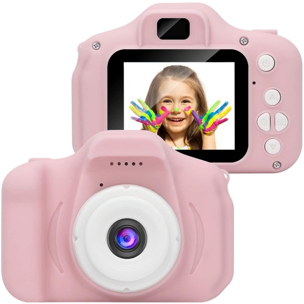 PINK_94pb-cg Παιδική ψηφιακή φωτογραφική μηχανή 1080P , ροζ OEM - Image 1