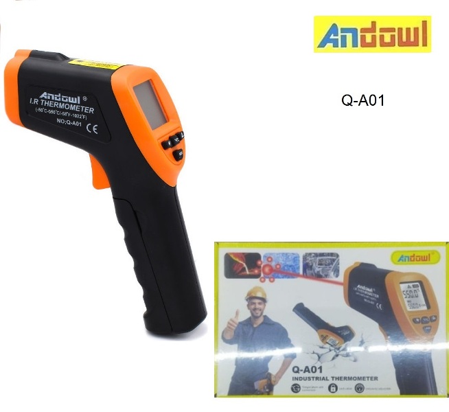Q-A01_INDUSTRIAL_THERMOMETER_2_nllq-7a Θερμόμετρο υλικών με υπέρυθρες ακτίνες Q-A01 ANDOWL Andowl - Image 1