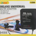 Γενικός αντάπτορας τροφοδοσίας AC / DC 500 mA Q-C32 ANDOWL Andowl