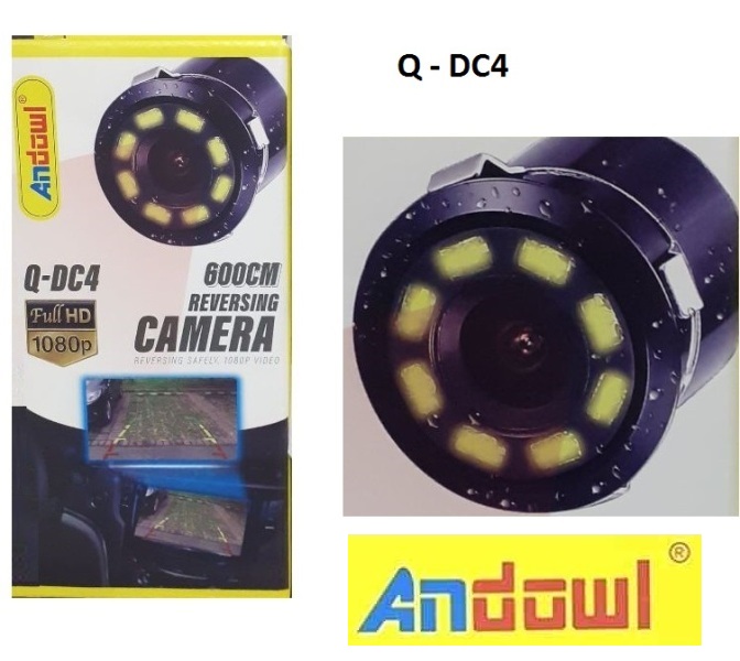 Q-DC4_1_mwdt-x6 Κάμερα οπισθοπορείας αυτοκινήτου 600cm HD 1080P Q-DC4 ANDOWL Andowl - Image 1