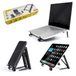 Πτυσσόμενη βάση Tablet, laptop, τηλεφώνου μαύρη Q-ZJ009 ANDOWL Andowl