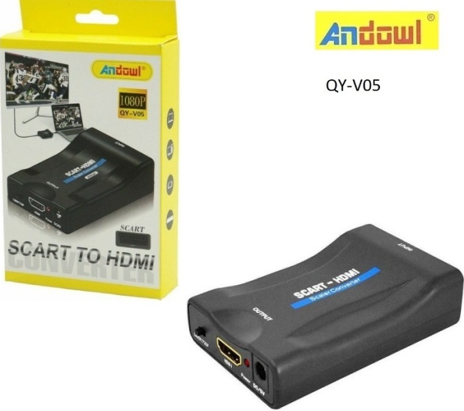QY-V05_1_ctzv-55 Μετατροπέας σήματος από SCART σε HDMI QY-V05 ANDOWL Andowl - Image 1