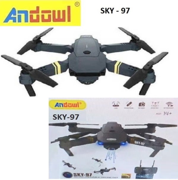 SKY-97_DRONE_2_fopp-27 Αναδιπλούμενο DRONE με τηλεχειριστήριο 1080P HD SKY-97 ANDOWL 0318 Andowl - Image 1