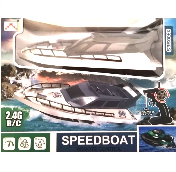SPEEDBOAT_1 Ταχύπλοο σκάφος με τηλεχειριστήριο 2.4G no. JH-KT JUN DA HONG OEM - Image 1