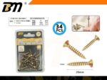 Ξυλόβιδες - 4mm×20mm - Σετ 12 πακέτα των 34 τεμαχίων - 200478 - Image 2