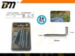 Στραβόβιδες - 2.3×20×11mm - Σετ 12 πακέτα των 24 τεμαχίων - 200881 - Image 2