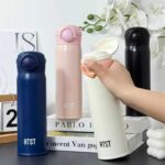 Φορητό παγούρι-θερμός με καλαμάκι - YCBW634 - 500ml - 696345 - Pink - Image 2