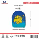 Πορτοφόλι Souvenir μπρελόκ mini - Σετ 10pcs - PVC - Thassos - 7*9*4.5cm - 871794 - Image 2