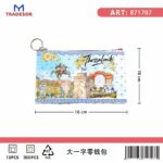 Πορτοφόλι Souvenir μπρελόκ - Σετ 10pcs - PVC - Thessaloniki - 16*10cm - 871707 - Image 2