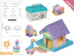 Εκπαιδευτικό παιχνίδι κατασκευών DIY με αριθμούς - 400pcs - C2763B-08DIY - 917503 - Image 2