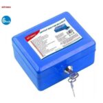 Μεταλλικό κουτί ταμείου 150x120x80mm, Μπλε OEM