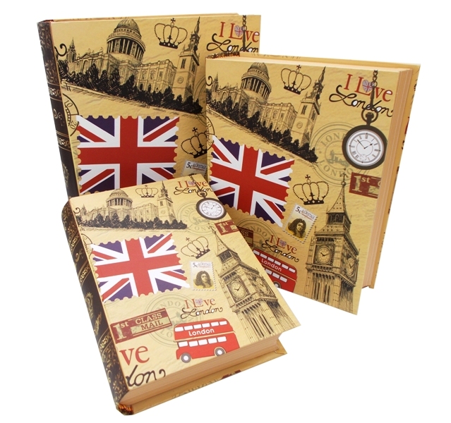 book_box_1 Σετ 3 ξύλινα κουτιά - παλιά βιβλία - Image 1