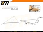 Γωνία στήριξης ραφιού - 400x250x16*2mm - Σετ 12 τεμάχια - 205664 - Image 2