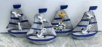 Διακοσμητικό Souvenir Καραβάκι - Σετ 8 τεμάχια - L2026-30ABCD - 125562 - Image 2