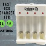 Φορτιστής επαναφορτιζόμενων μπαταριών USB AA / AAA Deleex DX-0604U OEM