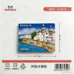 Τουριστικό μαγνητάκι Souvenir - Σετ 12pcs - Paralia - 678603 - Image 2