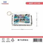 Πορτοφόλι Souvenir μπρελόκ - Σετ 10pcs - PVC - Paralia - 14*9cm - 871749 - Image 2