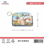 Πορτοφόλι Souvenir μπρελόκ - Σετ 10pcs - PVC - Thessaloniki - 14*9cm - 871747 - Image 2
