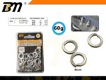 Ροδέλες ασφαλείας Γκρόβερ - 8mm - 60g - Σετ 12 πακέτα - 201260 - Image 2