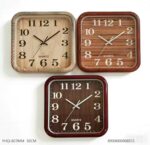 Ρολόι τοίχου - 807MM - 008072 - Dark Brown - Image 2