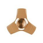 Μεταλλικό Hand spinner triangle αγχολυτικό παιχνίδι ανακούφισης στρες χρυσό OEM