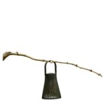 Ηλιακό Φανάρι Ηλιακό Μαύρο Φ11x14-21cm ARTI CASA - 1 τεμ. - Image 3