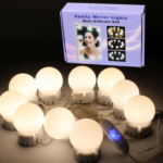 Αυτοκόλλητα φώτα καθρέφτη 10 LED USB OEM