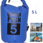 Αδιάβροχη τσάντα παραλίας Ocean Pack 5L μπλε 9203 OEM