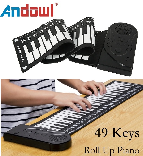 piano_6f9s-99 Ευλύγιστο πιάνο αφής με 49 πλήκτρα Andowl Q-GQ001 Andowl - Image 1
