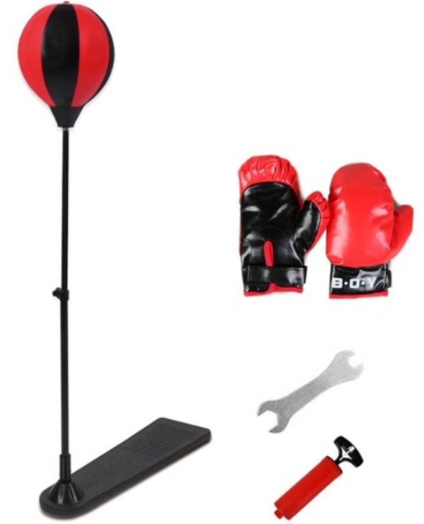 punching_ball_set_2jpg_d03k-t8 Σετ μπάλα μποξ με βάση δαπέδου και γάντια 8115 OEM - Image 1