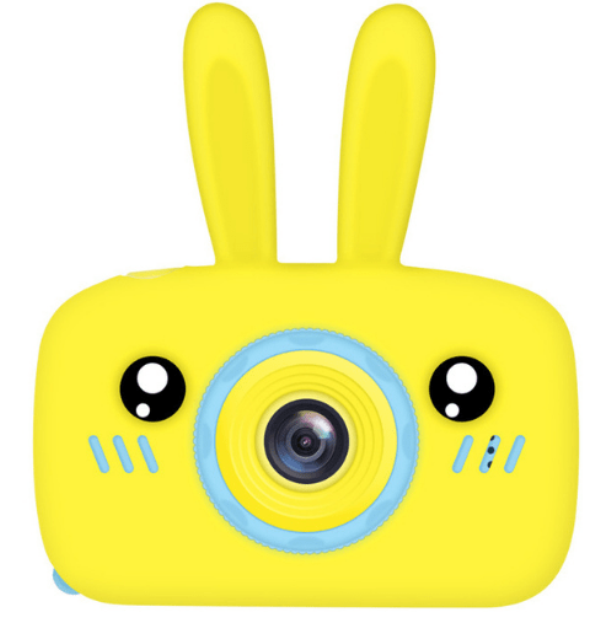 rabbit_yellow Επαναφορτιζόμενη παιδική κάμερα λαγουδάκι, κίτρινο OEM - Image 1