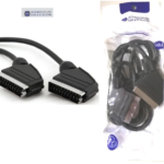 Καλώδιο Scart 21pin σε Scart 21pin 1.5m μαύρο AOWEIXUN OEM