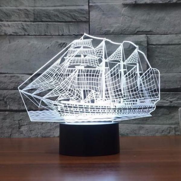 ship_lz5c-vz Τρισδιάστατο 3D επιτραπέζιο φωτιστικό καράβι 0503 OEM - Image 1