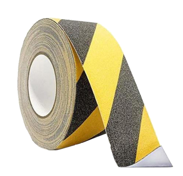 yellow_tp9b-8i Αυτοκόλλητη αντιολισθητική ταινία 48mmx5m Bailida Κίτρινο/Μαύρο 30124 OEM - Image 1
