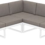 MYKONOS ΜΑΞΙΛΑΡΙ ΓΩΝΙΑΣ LIGHT BROWN  (1ΤΕΜ) 58Χ16Χ35εκ.