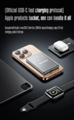 Μαγνητικό Powerbank ασύρματης φόρτισης - PA-30 - 5.000mah - AWEI - 022187 - Image 2