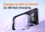 Powerbank - 2in1 - Type-C & Lightning - MH-135 - 10.000mah - 22.5W - AWEI - 027540 - Black - Image 2