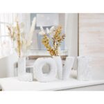 Βάζο ArteLibre 'LOVE' Λευκό Κεραμικό Υ15cm Σετ 4Τμχ - 1 τεμ. - Image 2