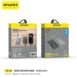 Μαγνητικό Powerbank ασύρματης φόρτισης - PA-30 - 5.000mah - AWEI - 022187 - Image 3