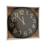 Ρολόι τοίχου - 732 - 130208 - Black/Gold