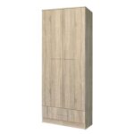Ντουλάπα ArteLibre VESLEMOY Φυσικό Μοριοσανίδα 80x50x195cm - 1 τεμ.