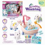 Σετ ζωγραφικής σε ζωάκια πλενόμενα - Graffiti Washing - 802 - 233328 - Image 3