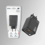 Αντάπτορας φόρτισης με καλώδιο Type-C & 2 θύρες USB-A & Type-C - Fast Charge - 65W - DS65 - 220718 - Image 2