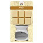 Βάση με Αρωματικό wax Melt Βανίλια 6 Κύβοι  Homie 423057 - 1 τεμ.