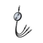 Πτυσσόμενο καλώδιο φόρτισης & data 3in1 - Fast Charge - EC6 - 1.2m - 220350