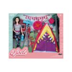 Σετ κούκλα με αξεσουάρ camping - L5751J - 232496
