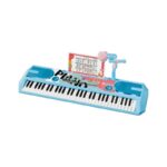 Παιδικό αρμόνιο με μικρόφωνο - 808-19B - 233070 - Blue