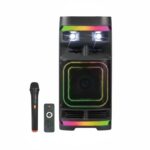 Φορητό ηχείο subwoofer με μικρόφωνο Karaoke - QS-6816 - 260455